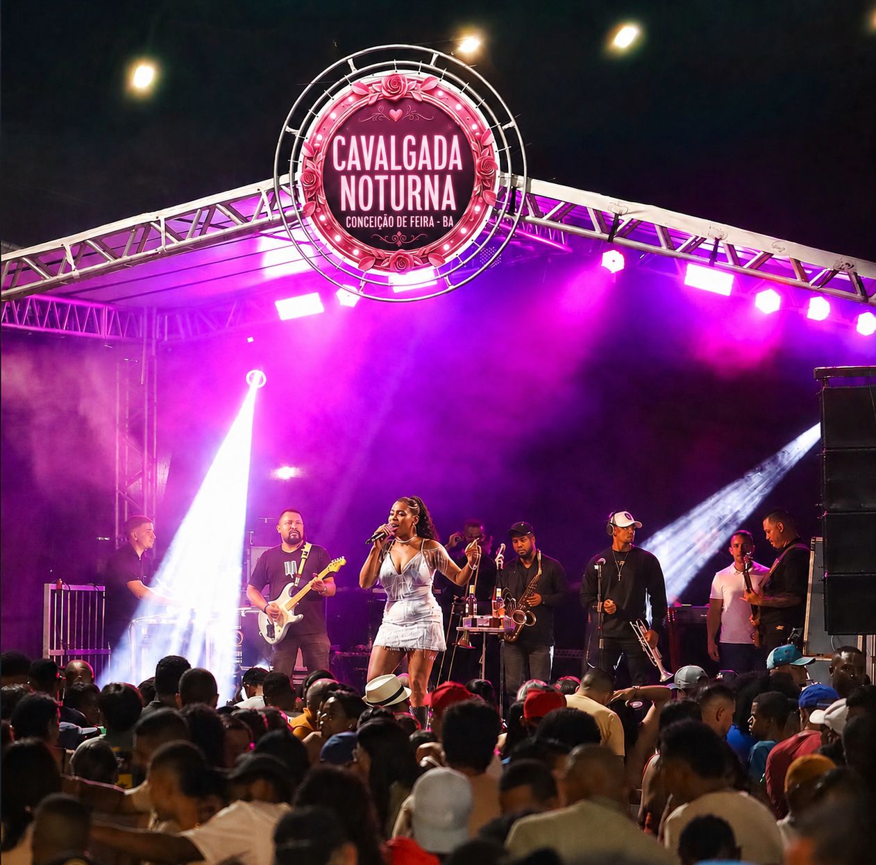 Cavalgada Noturna reúne grande público e consagra apresentação de Jhúlia Medrado - Noticia