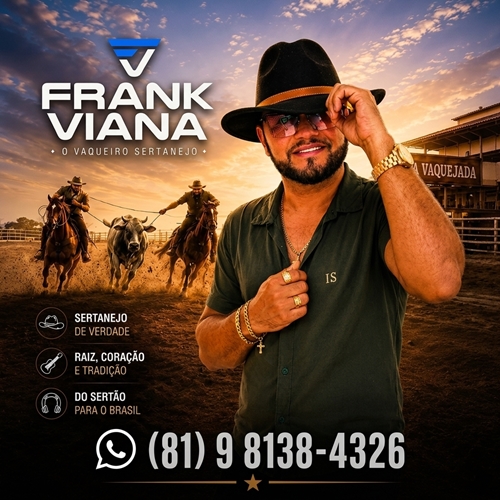 Frank Viana - O Vaqueiro Sertanejo - Ao Vivo