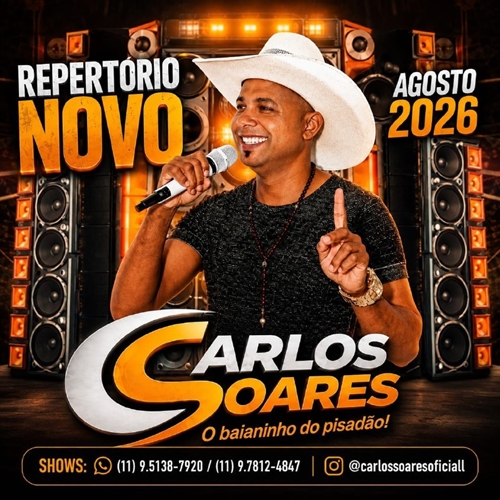 CARLOS SOARES - AGOSTO 2026